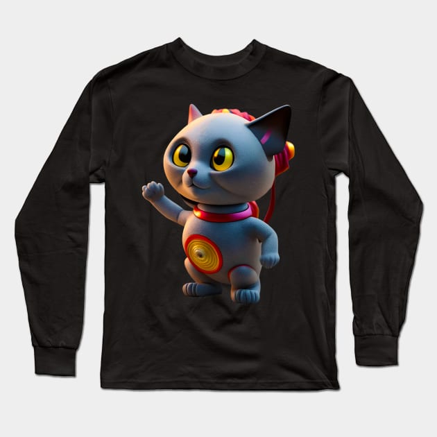 Adorable, Cool, Cute Cats and Kittens 28 Long Sleeve T-Shirt by The Black Panther